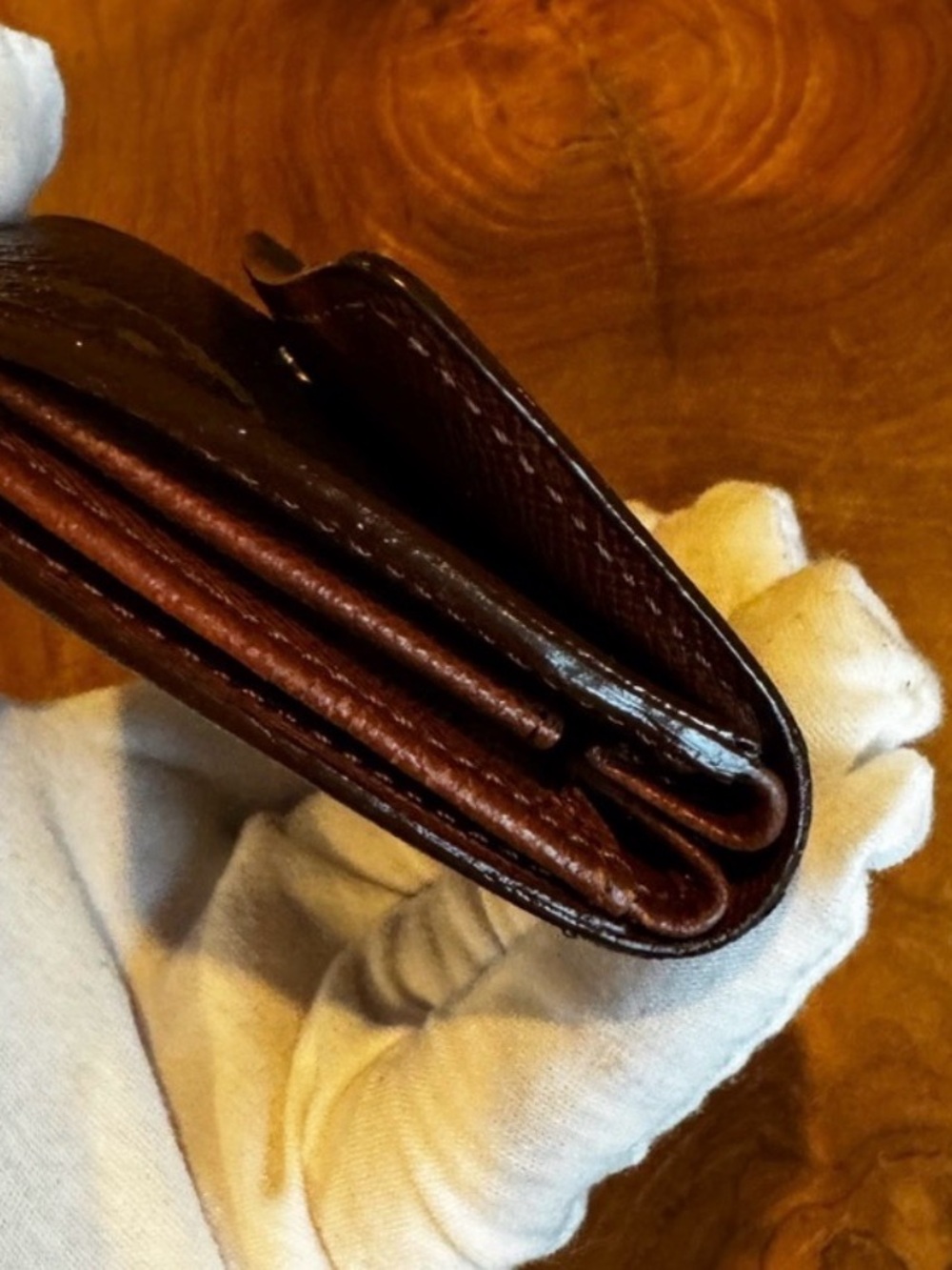 Louis Vuitton Monogram Porte
Monnaie Plat Coin Purse Wallet
Brown/vintage 2001 - Picture 4 of 14